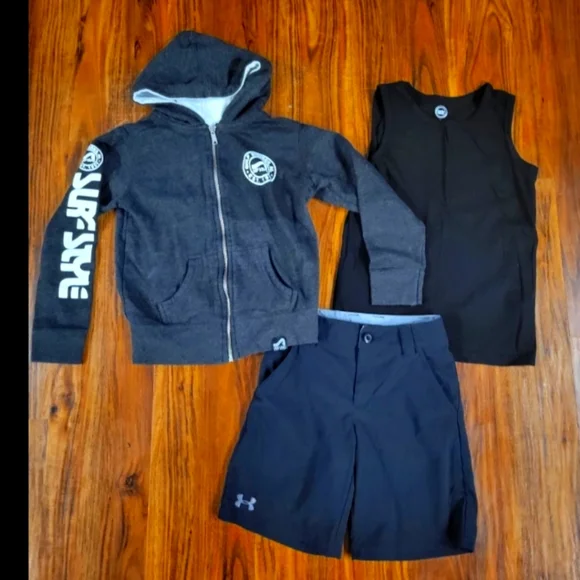Boys Sporty Surfer Outfit Bundle - Picture 1 of 8